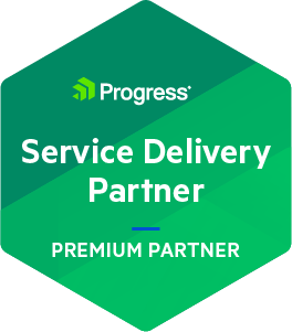 Progress premium partner badge